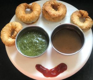 Green onion rings 