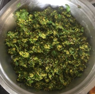 Mix the spinech & all ingredients