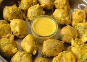 fenugreek-leaves-fritters*