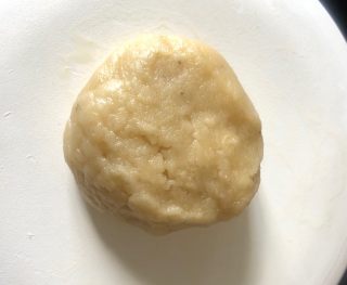 One part of the dough