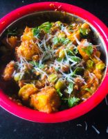 Mutter-paneer without onion-garlic