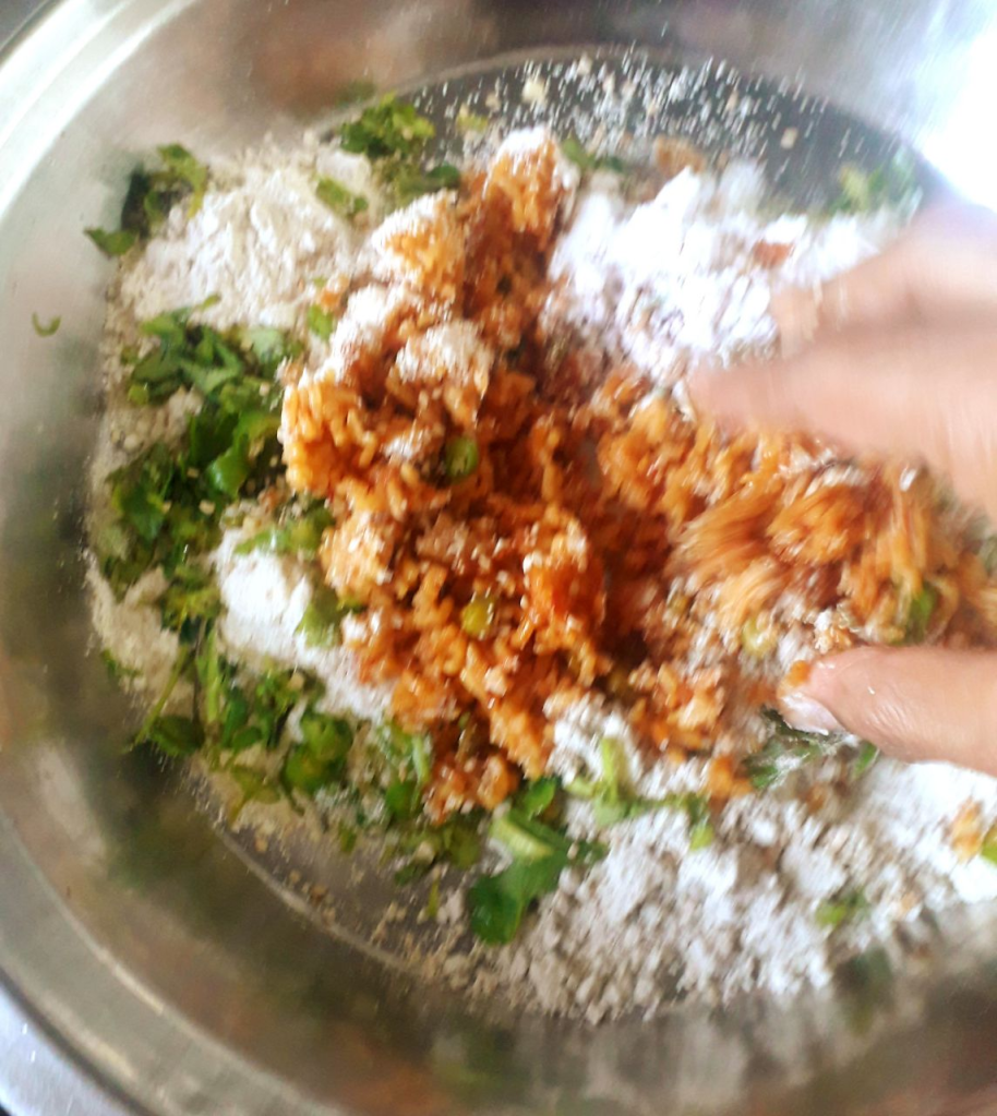 leftover-pulao-muthiya-recipe