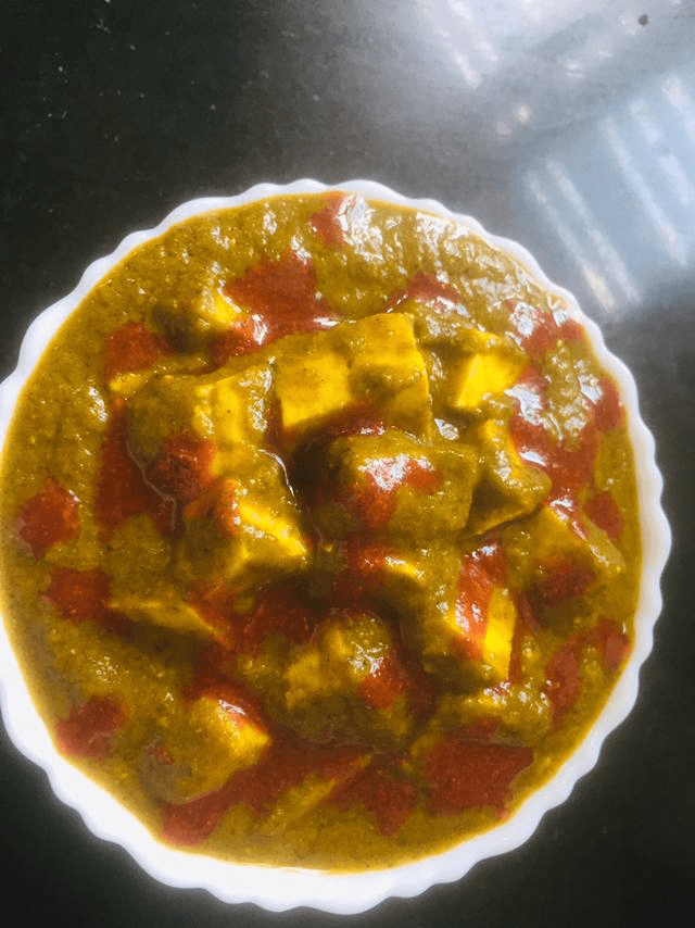 PALAK PANEER SABZI / WITHOUT ONION-GARLIC  PALAK PANEER KAISE BANAYE / बिना लहसुन-प्याज पालक पनीर की सब्जी बनाने की&nbsp;विधि