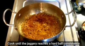 Peanut jaggery chikki recipe