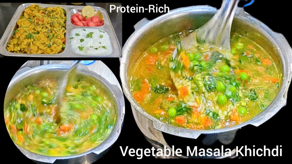 Vegetable Masala khichdi Recipe | वेजिटेबल मसाला खिचड़ी – आसान हेल्दी&nbsp;डिनर