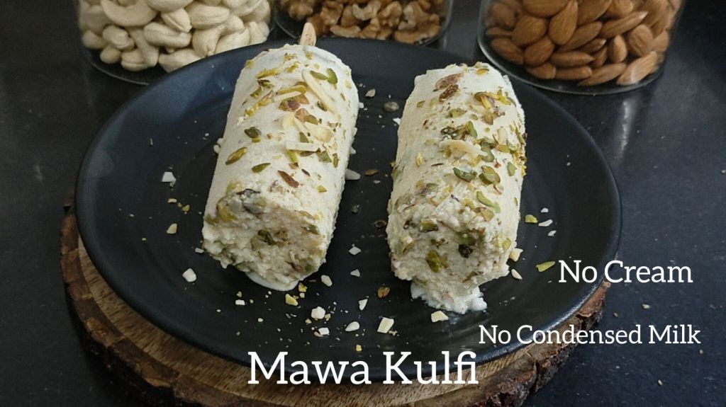 Street Style Mawa Malai Kulfi at Home | मलाई कुल्फी